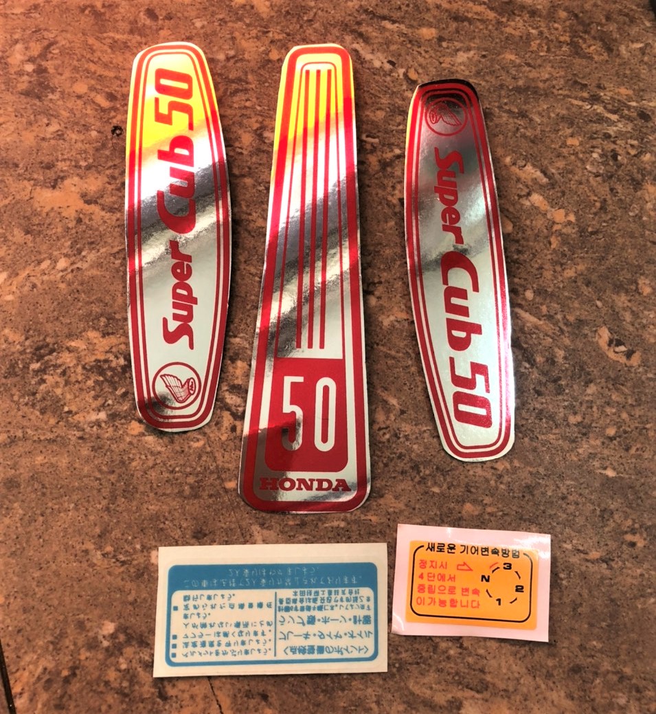 Tem xe cub 78/50
