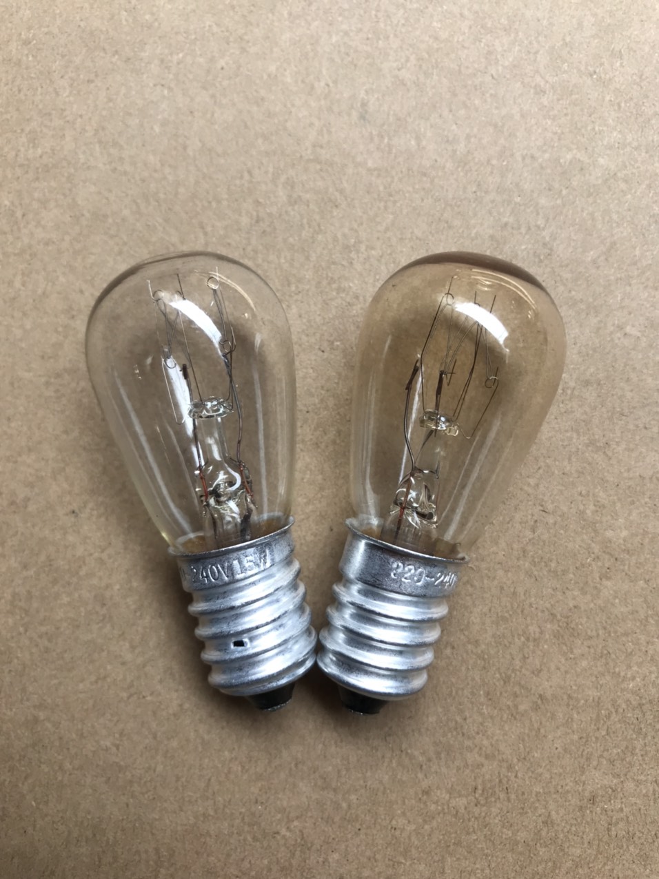 Bóng đèn tủ lạnh 15W đui xoáy chuôi E12 E14