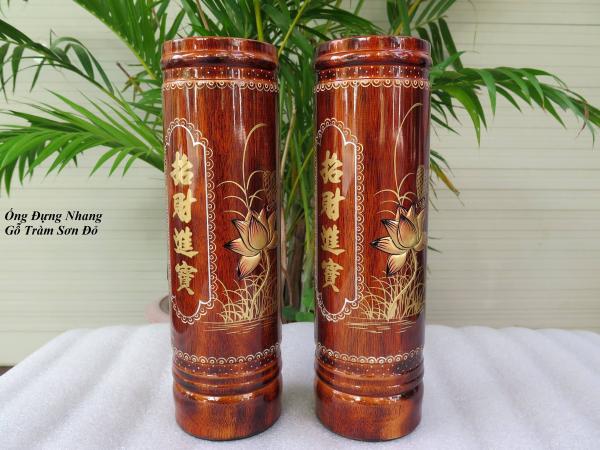 Ống nhang gỗ cao cấp cao 25cm