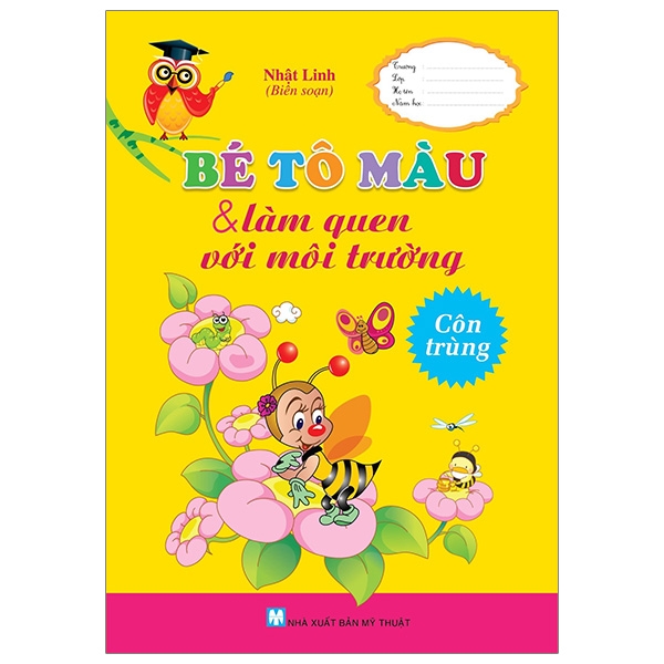 Fahasa - Bé Tô Màu & Làm Quen Với Môi Trường - Côn Trùng