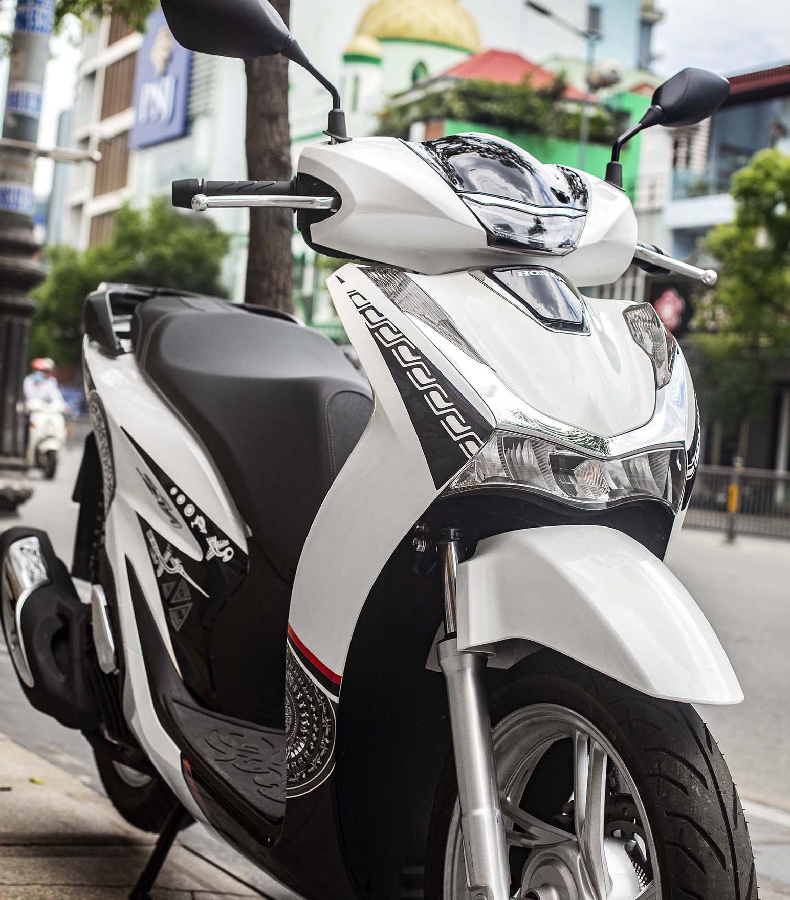 Tem Trùm SH Trắng Đen Trống Đồng,Team Decal SH