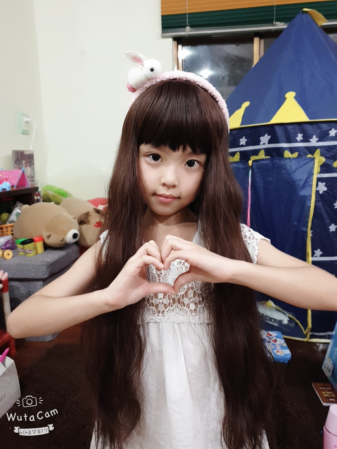 Băng đô đính con thỏ cute dành cho bé gái