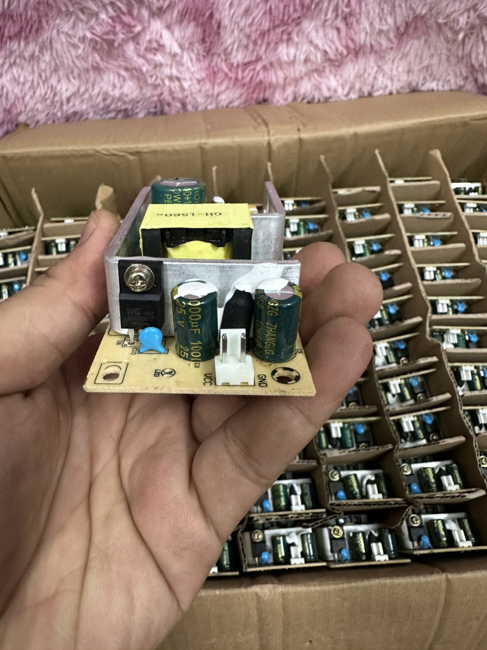 BOARD NGUỒN LOA KÉO 15V-6A