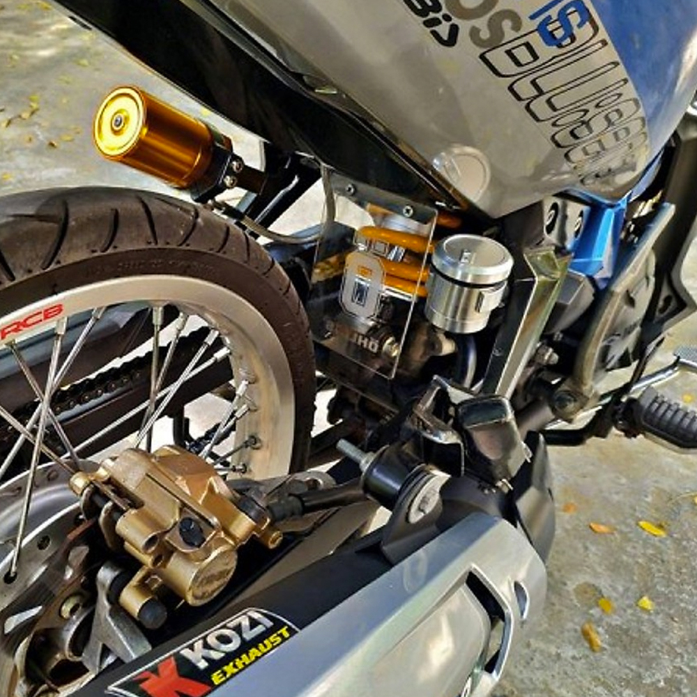 MICA CHE PHUỘC SAU XE EXCITER 150 BẢO VỆ PHUỘC SAU VÀ TRANG TRÍ XE