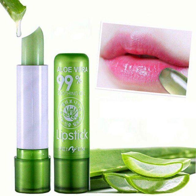 [HCM]Son dưỡng ẩm môi Aloe Vera 99%