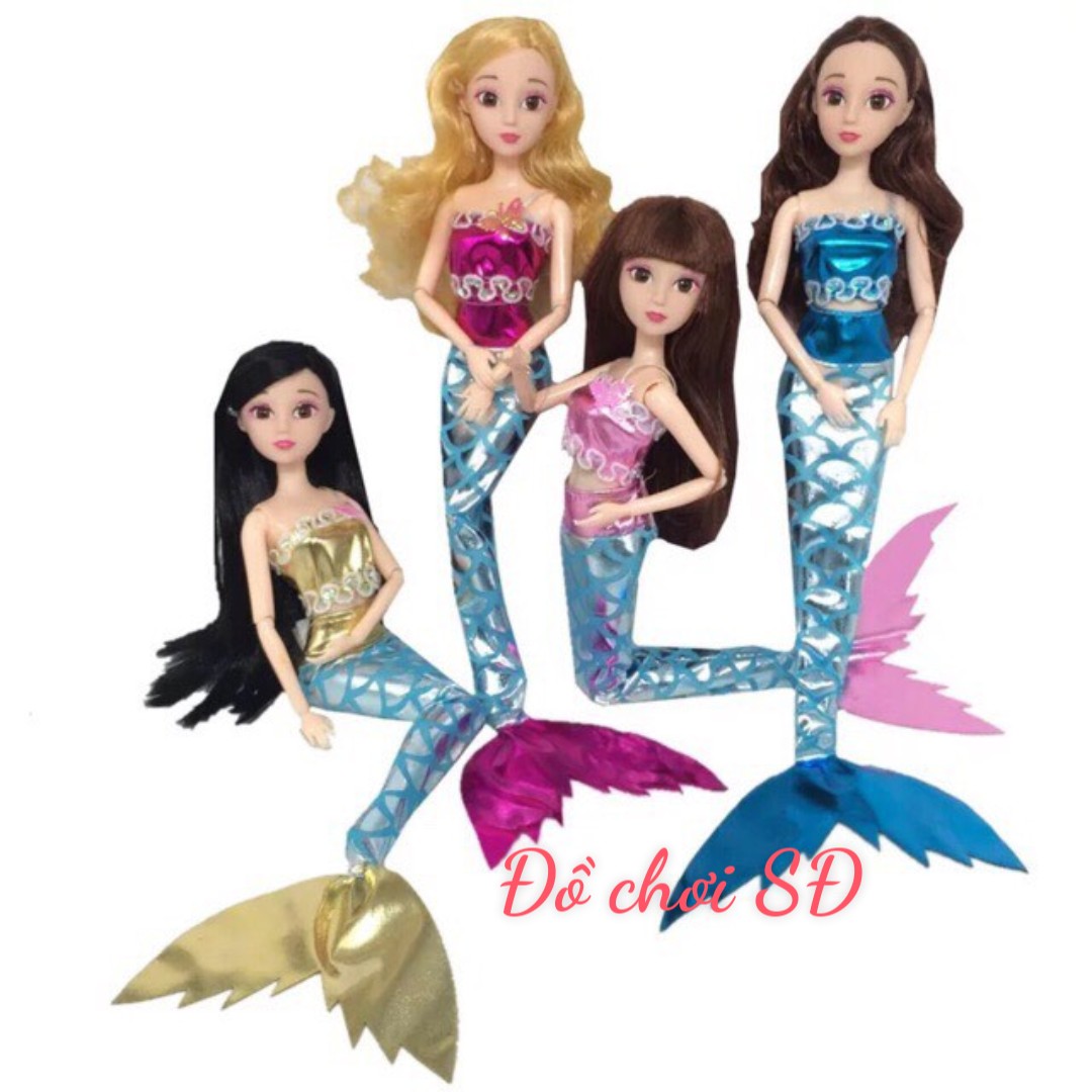 BỘ QUẦN ÁO BÚP BÊ NÀNG TIÊN CÁ