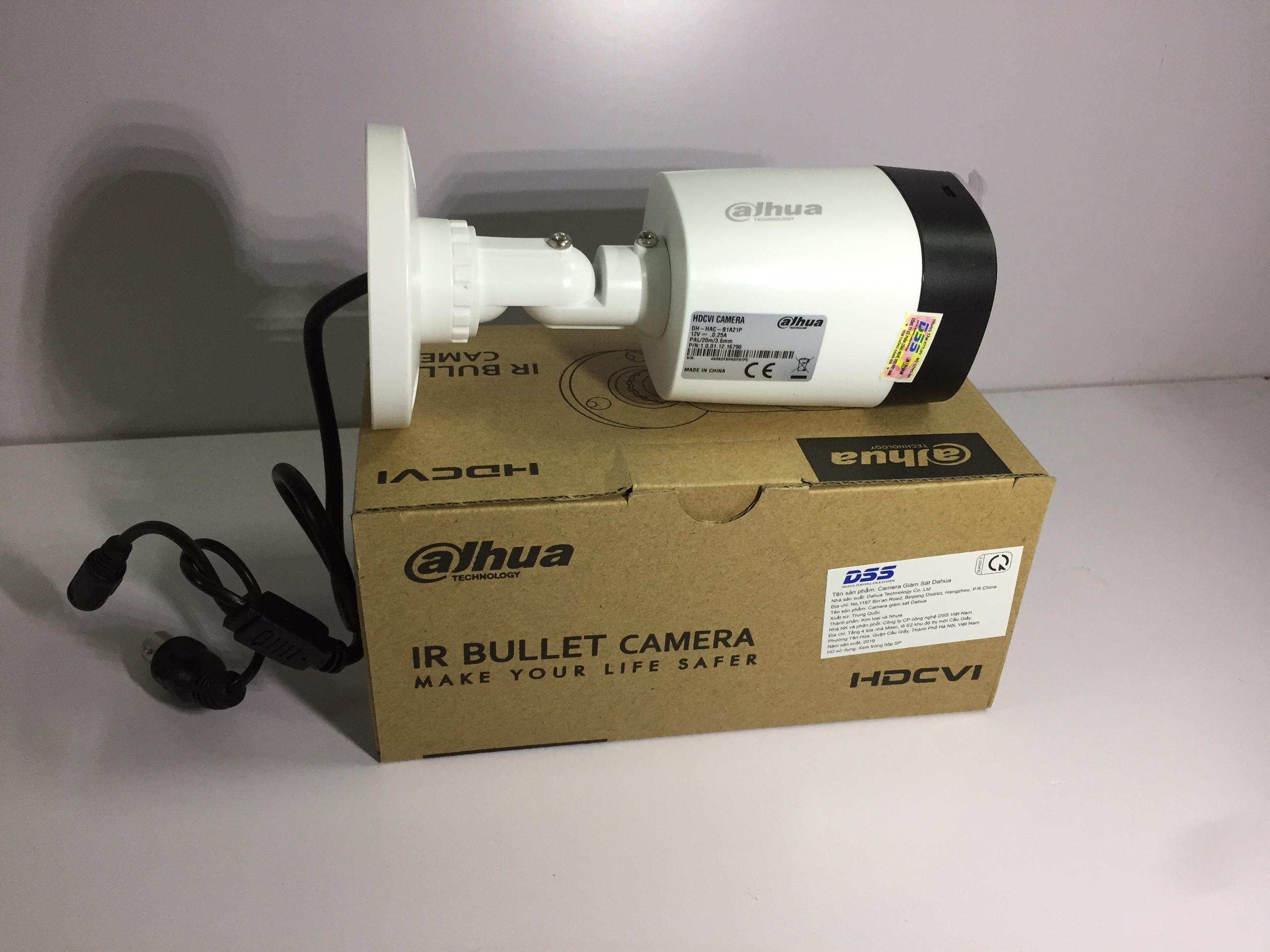 Camera Dahua 2.0Mb DH-HAC-B1A21P DSS