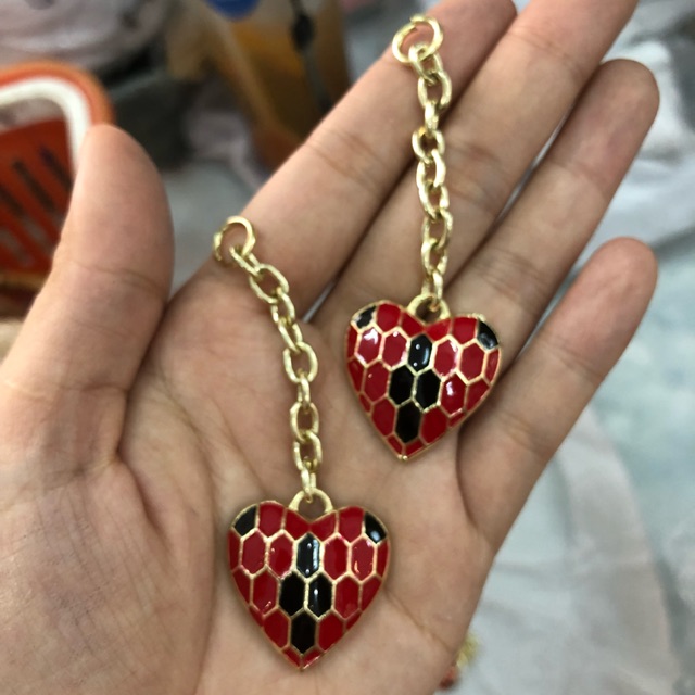 Mạc tim đỏ treo túi xách 40k/cái