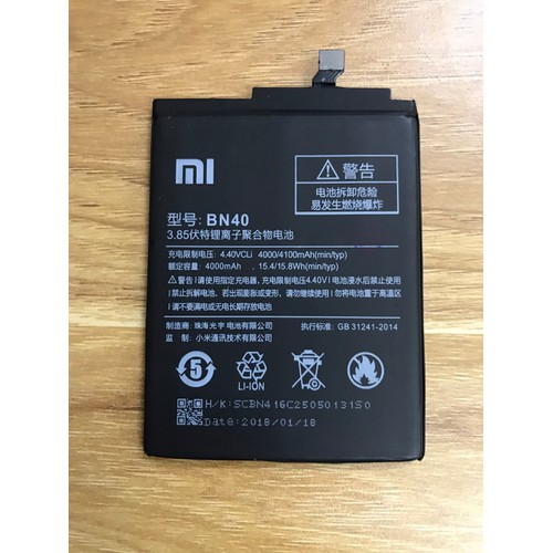 Pin Xiaomi Redmi 4 Prime BN40