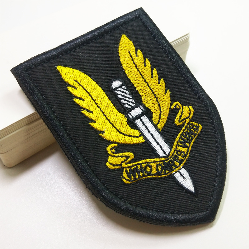 Embroidered Fabric Velcro Patches, Patches for Shirts, Backpacks, Hats