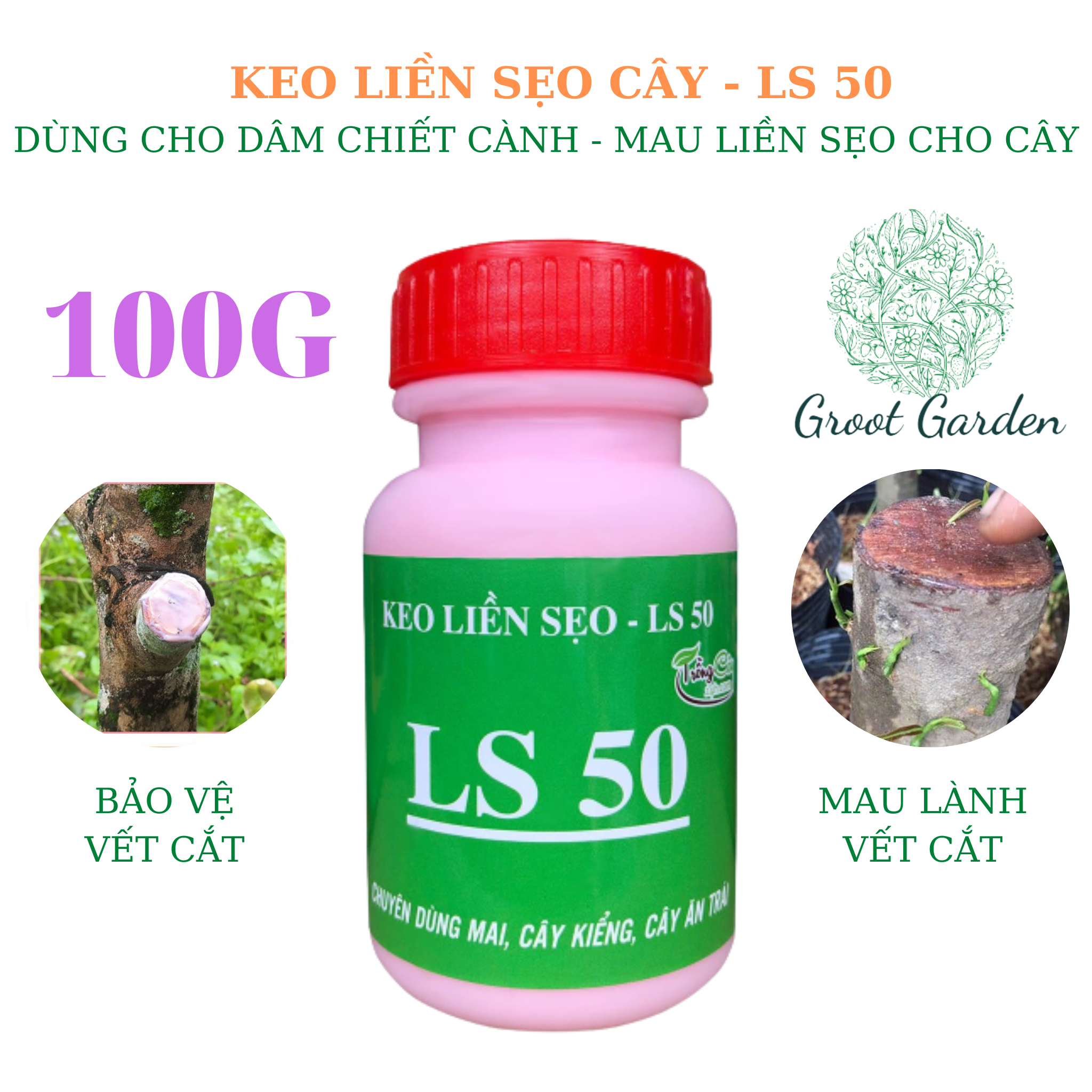 Keo liền sẹo cây LS 50 chuyên dùng cho cây kiểng và ăn trái