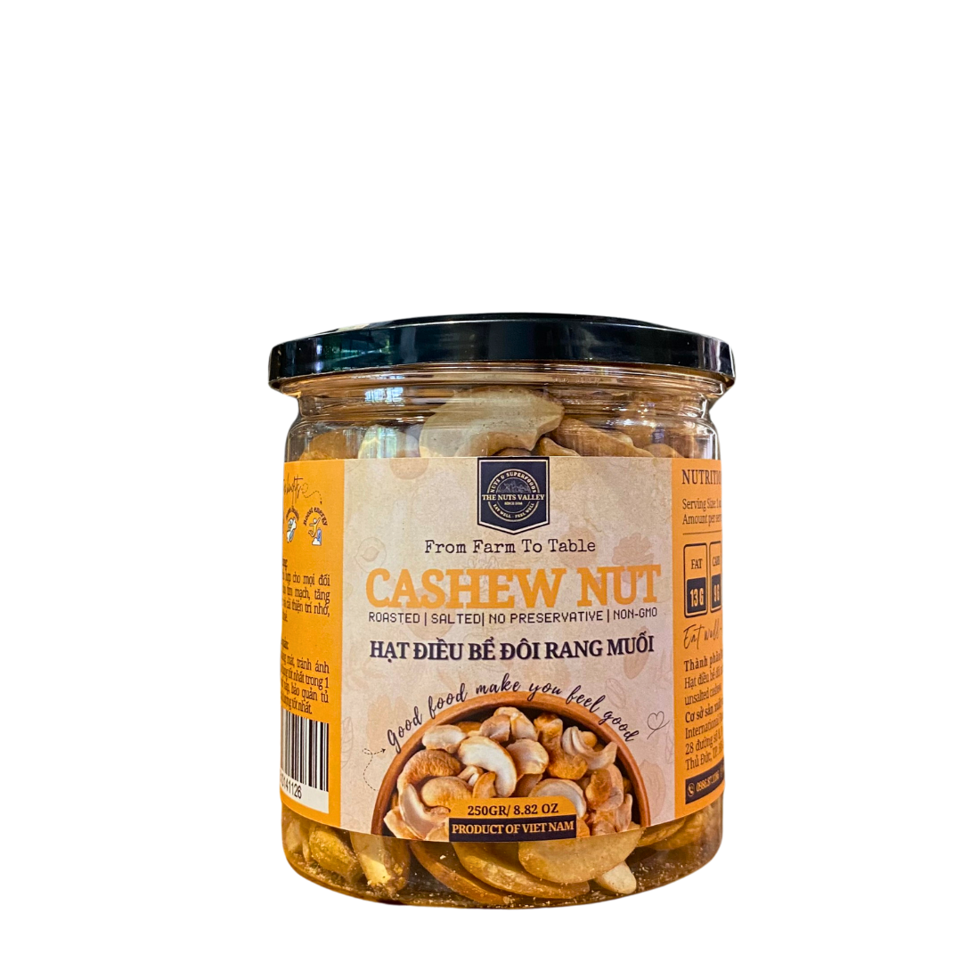 Hạt Điều Nướng Nguyên Hạt - Hạt Điều Ăn Vặt, Làm Sữa, Làm Bánh - THE NUTS VALLEY