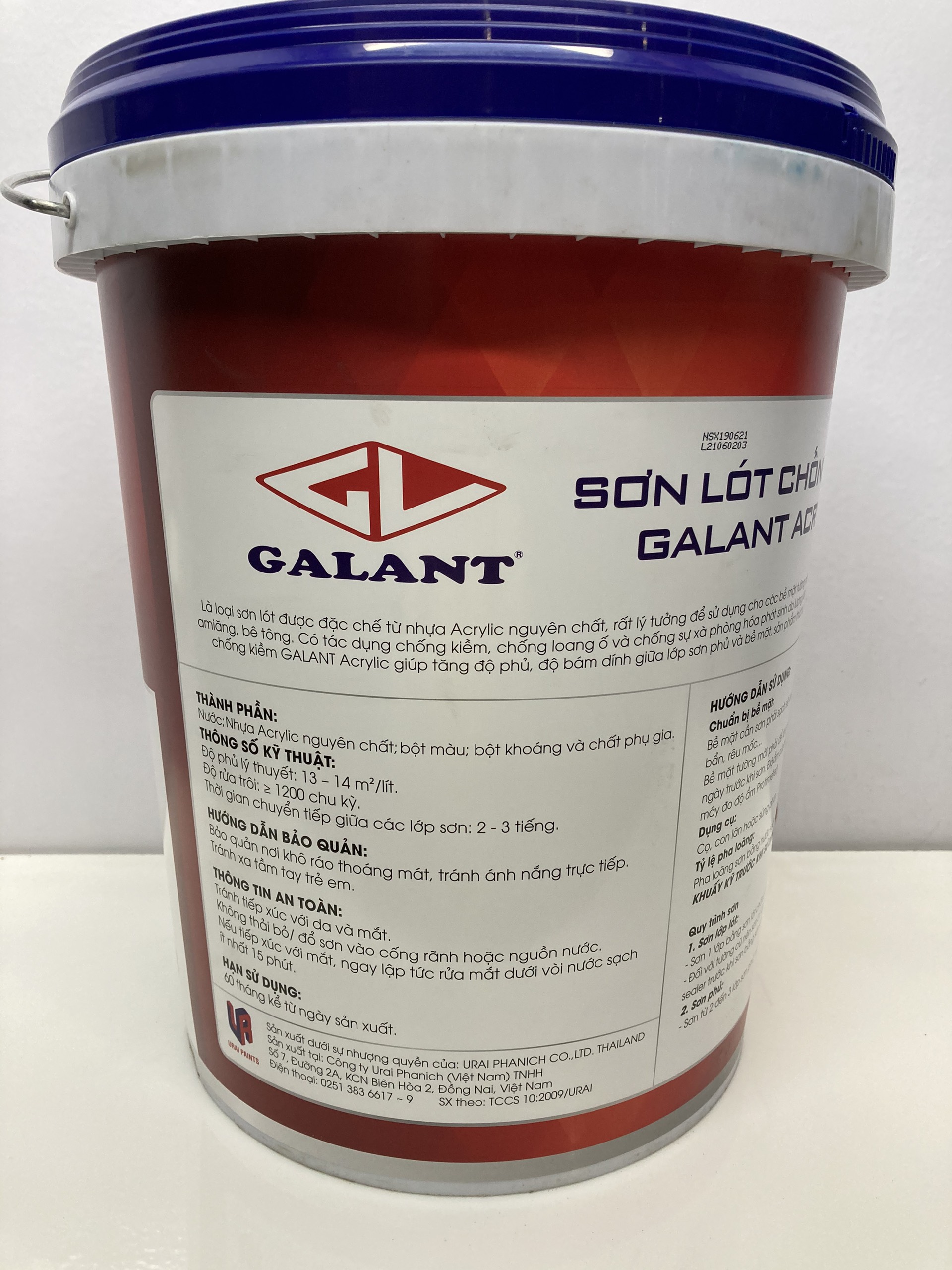 Sơn lót chống kiềm Galant 17.5L