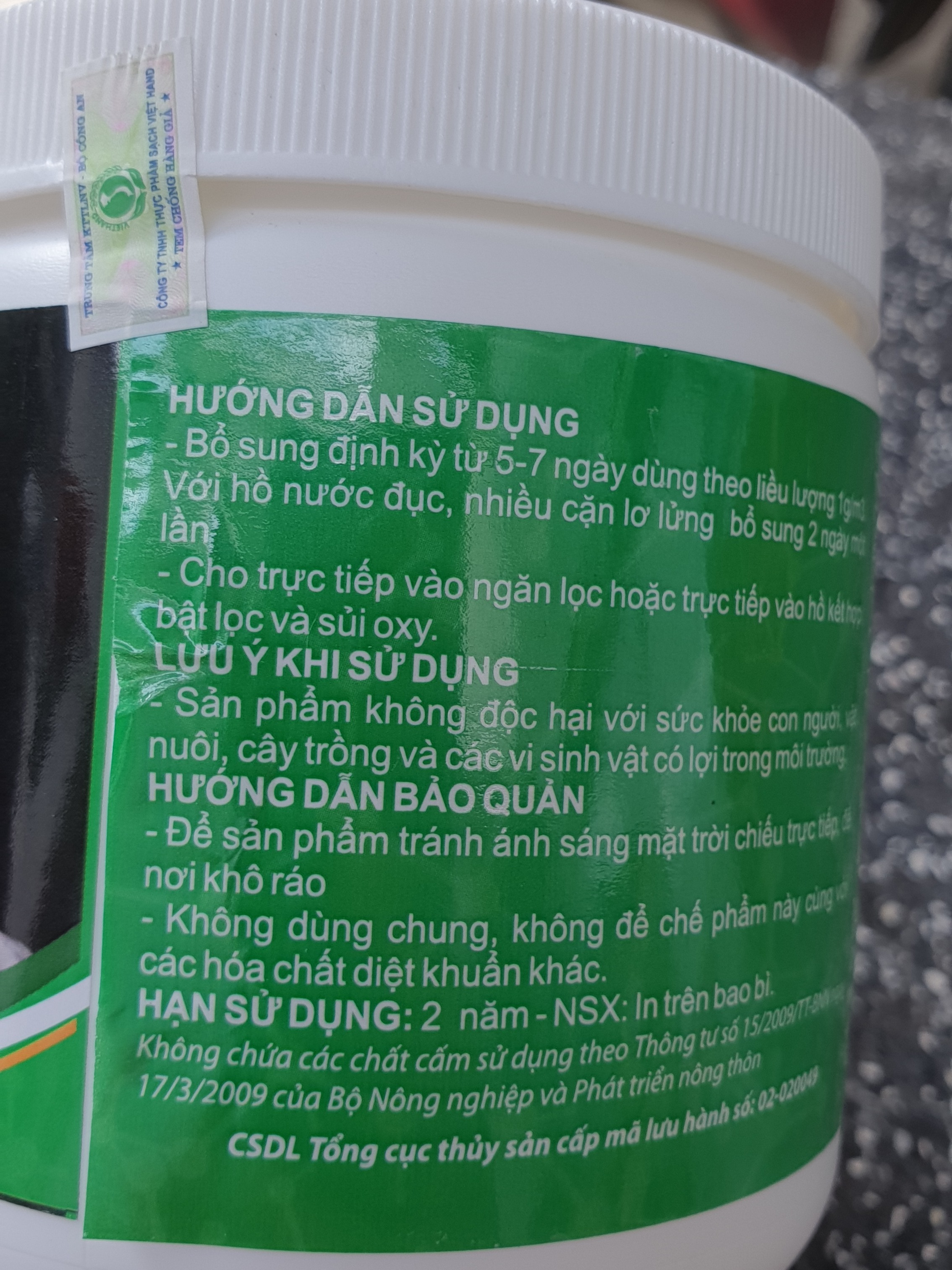 [HCM]Men vi sinh hồ cá  VIETHAND 247