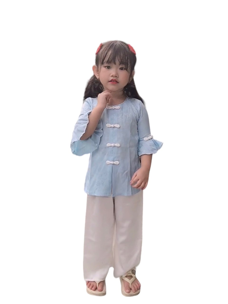 ÁO BÀ BA CÁCH TÂN CÚT TÀU MẸ VÀ BÉ