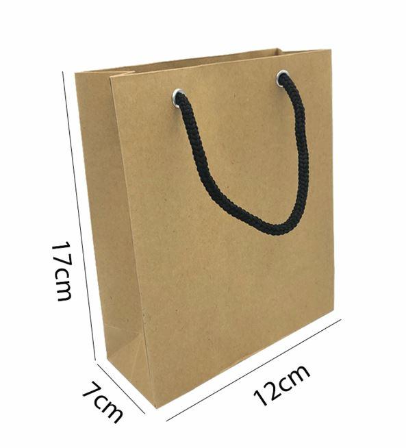 Combo 20 túi giấy kraft trơn kt01