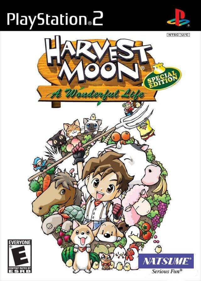 game ps2 harvest moon a wonderful life