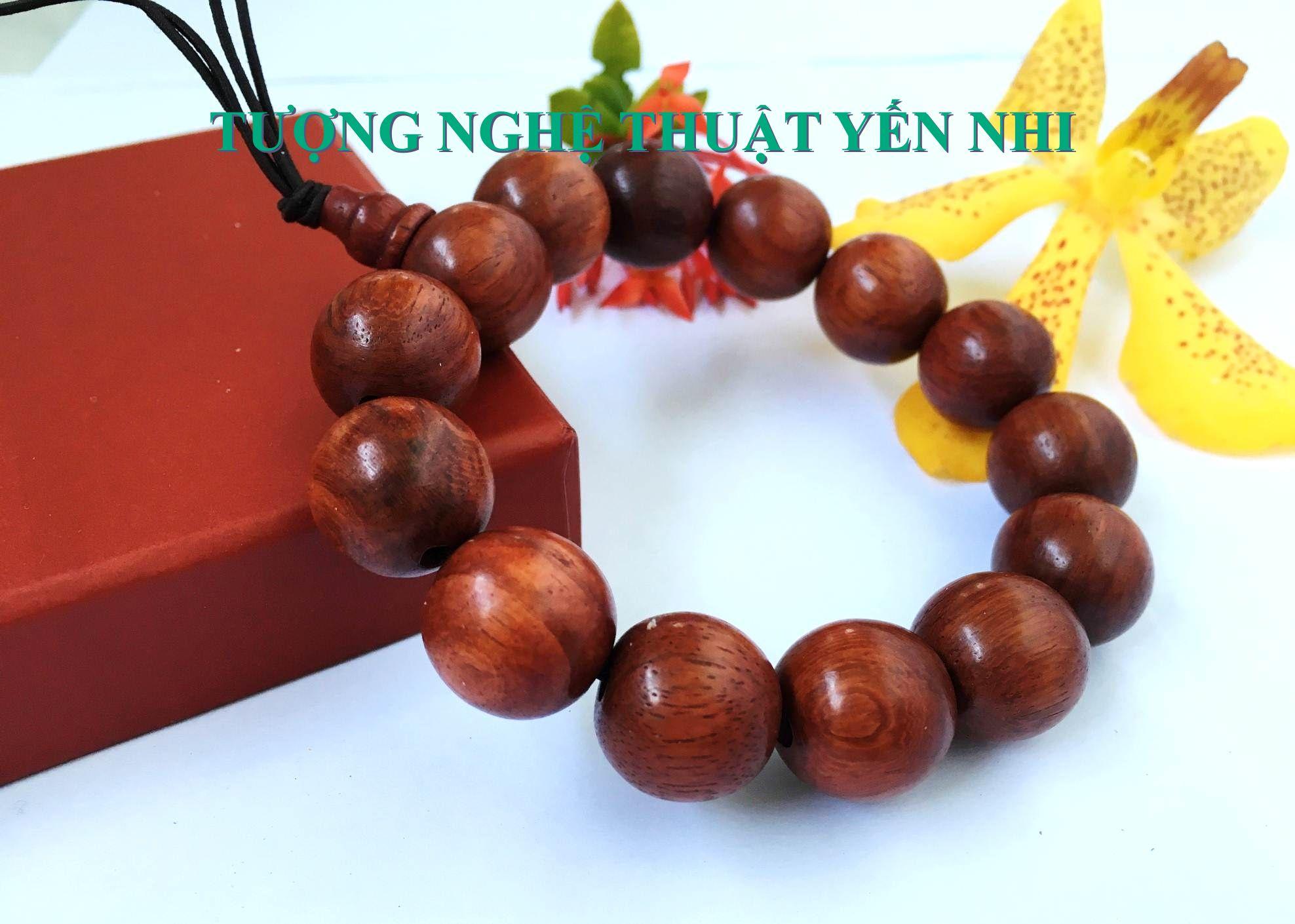 Vòng tay gỗ hương cao cấp 16mm