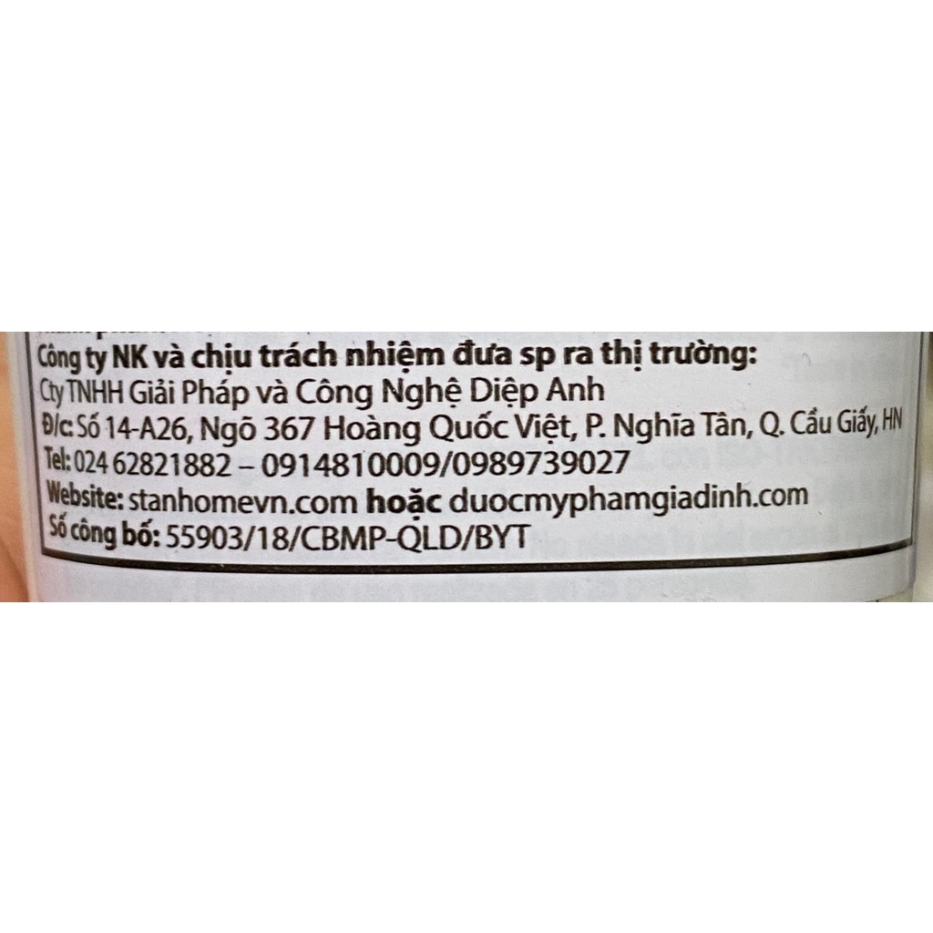 Son dưỡng môi Stanhome lip care