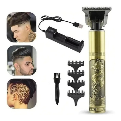 Tông Đơ Cắt Tóc Chắn Viền T9 Hình rồng phượng thỏa sức sáng tạo những đường viền tóc siêu đỉnh, đẳng cấp modenl