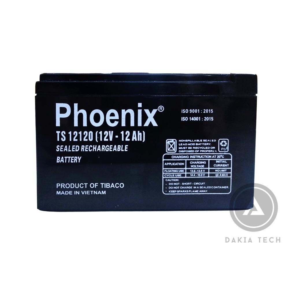 ẮC QUY PHOENIX 12V-12Ah (TS12120)