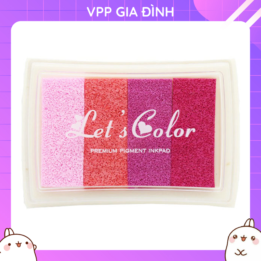 Hộp Mực Dấu 4 Màu Gradient Let'S Color