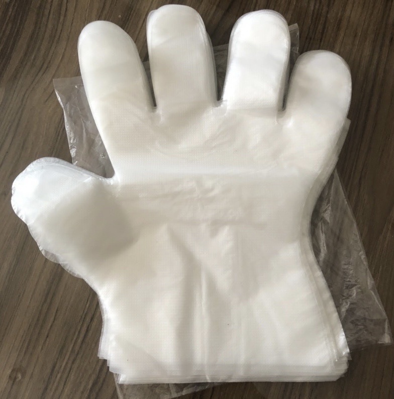 1kg găng tay nilon chất dai dày dặn (khoảng 630 cái)