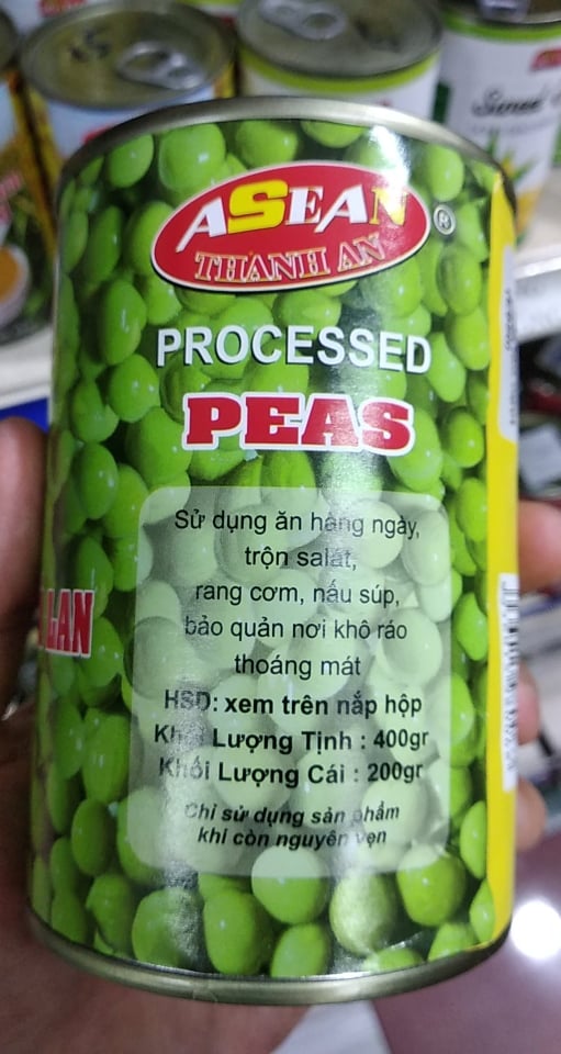 Đậu hạt hà lan Asean Thanh An 400g
