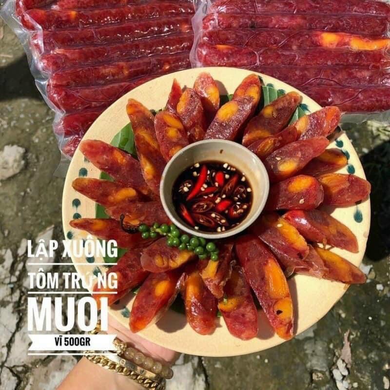 Lạp xưởng trứng muối 500gr