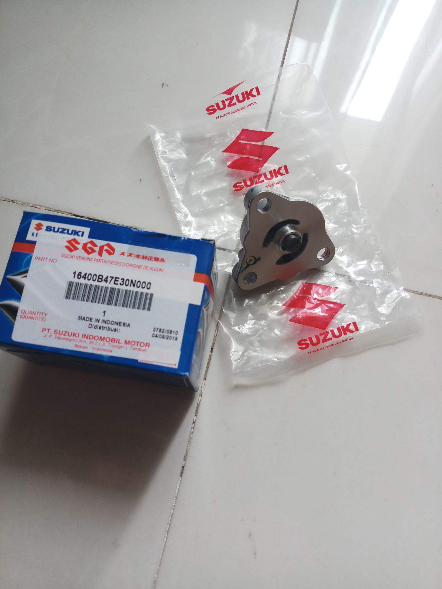 Bơm nhớt Raider xăng cơ