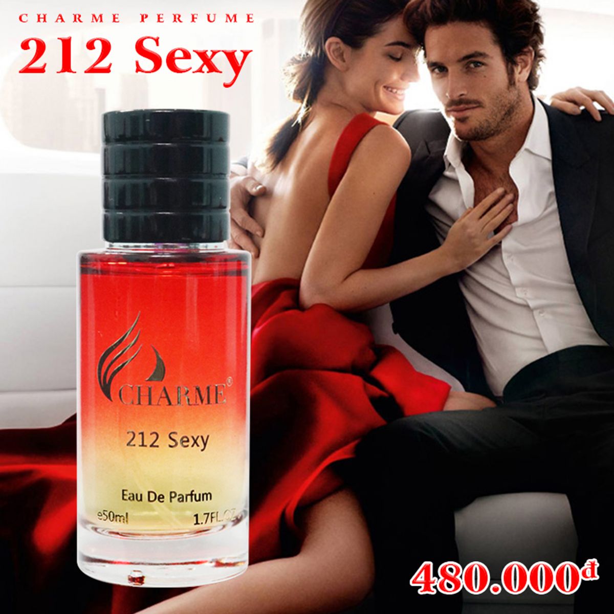 Nước Hoa Nam Charme_212 Sexy 50ml