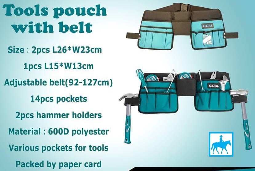 [HCM]Túi Đựng Đồ Nghề Đeo Ngang Lưng TOTAL THT16P2031
