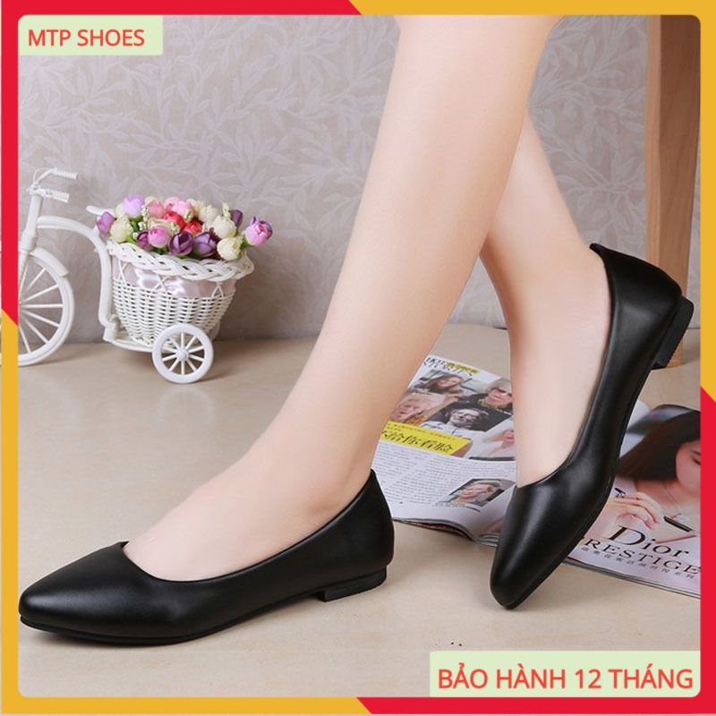Giày bệt nữ da mềm hàng VNXK cao cấp