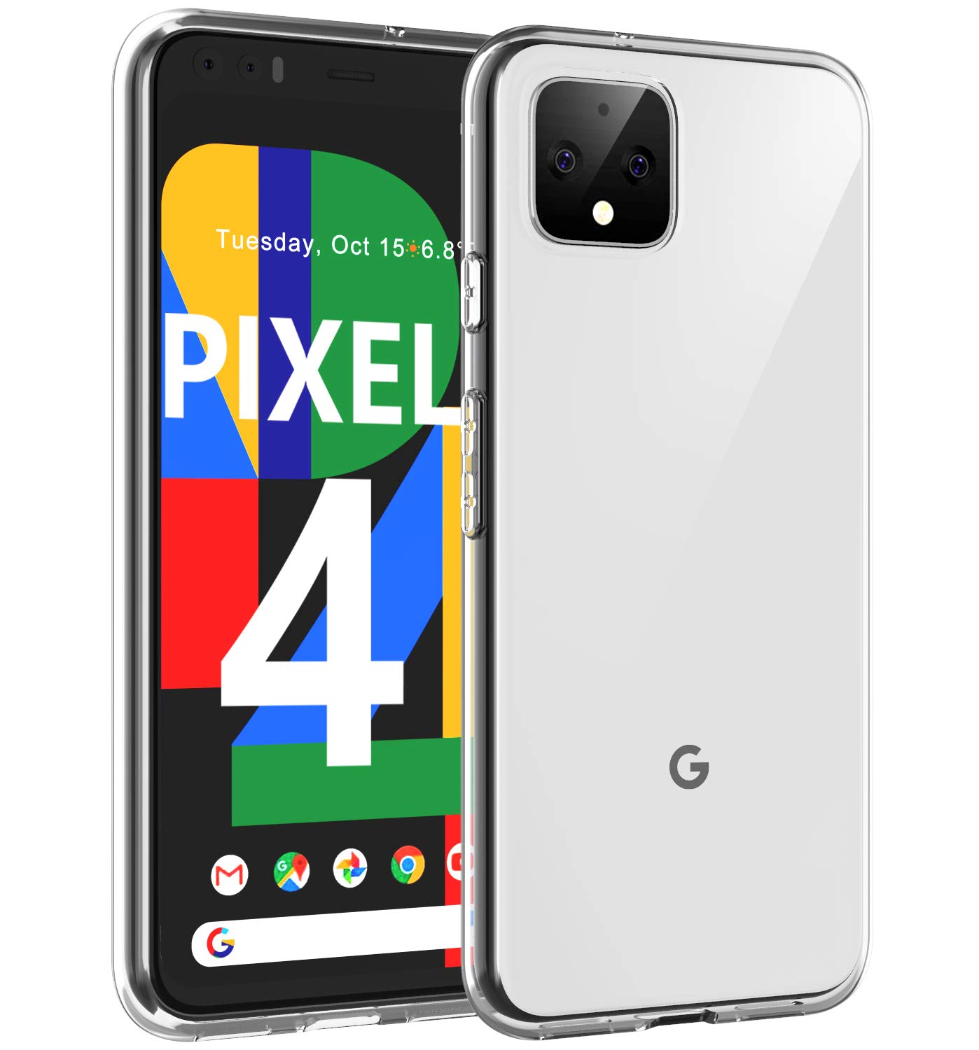 Ốp Google Pixel 4 dẻo trong suốt (Loại đẹp)