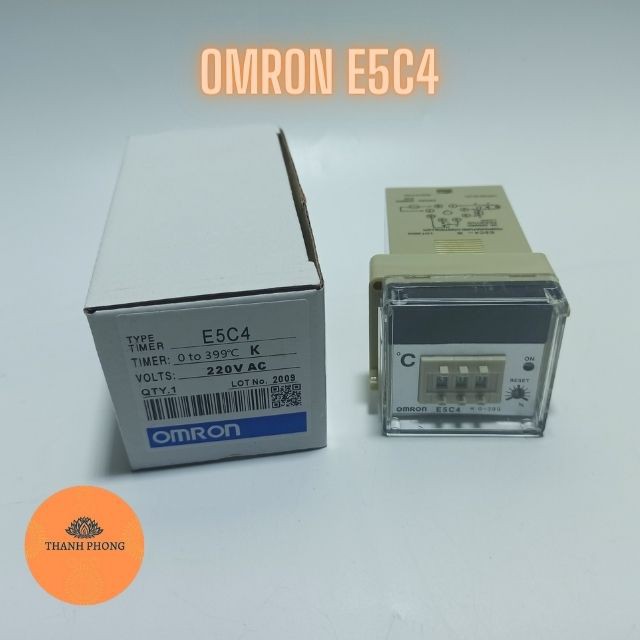 Đồng hồ điều khiển nhiệt độ omron e5c4, e5c2 220v