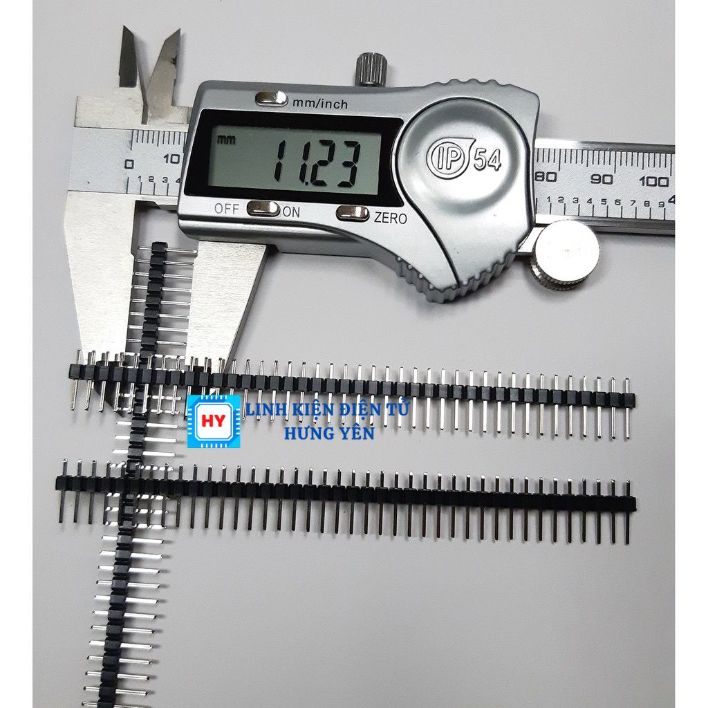 Hàng Rào Đực - Cái, Chân Thẳng, Chân Cong, 40 Chân (Header Jum 2.54 40Pin)