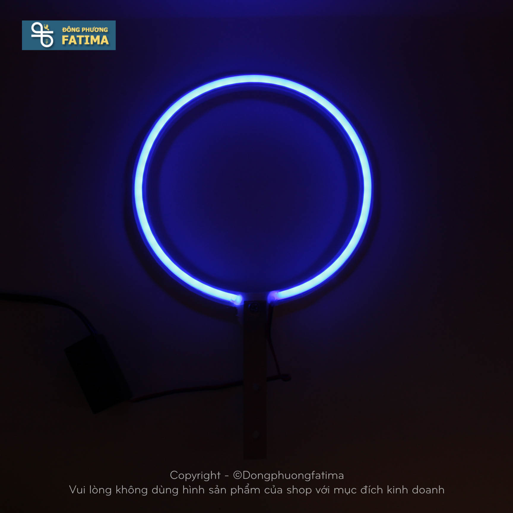 Hào Quang Gắn Tượng Led Neon 16cm ( Gồm Cả Nguồn)