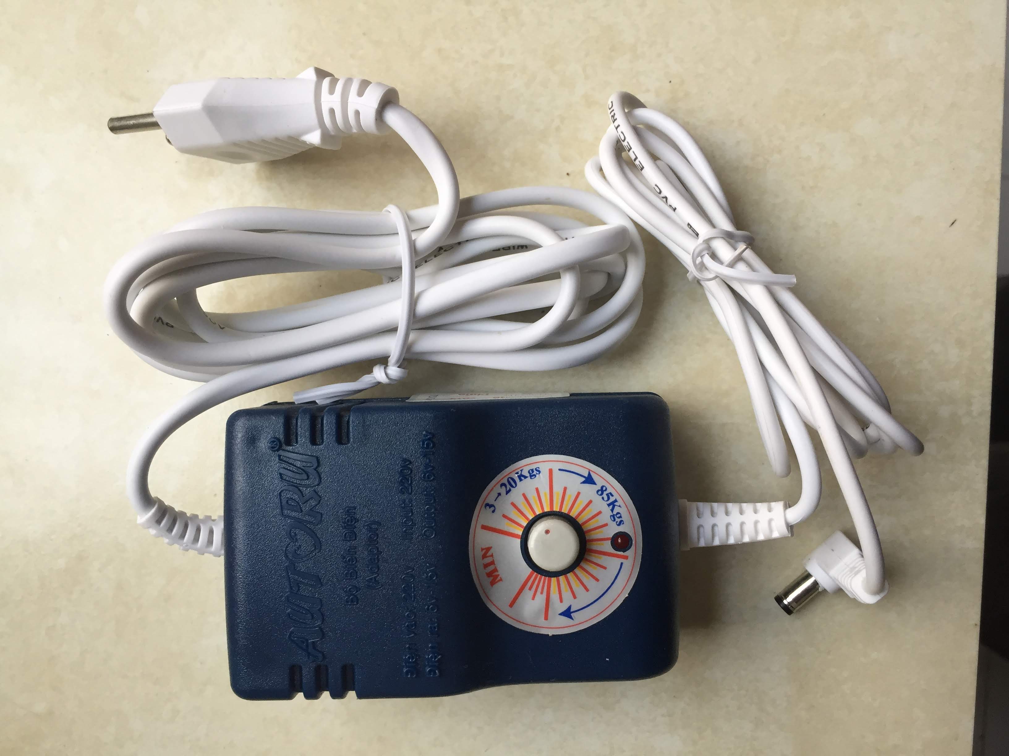 Adaptor-Bộ đổi điện AC-DC cho máy đưa võng Autoru