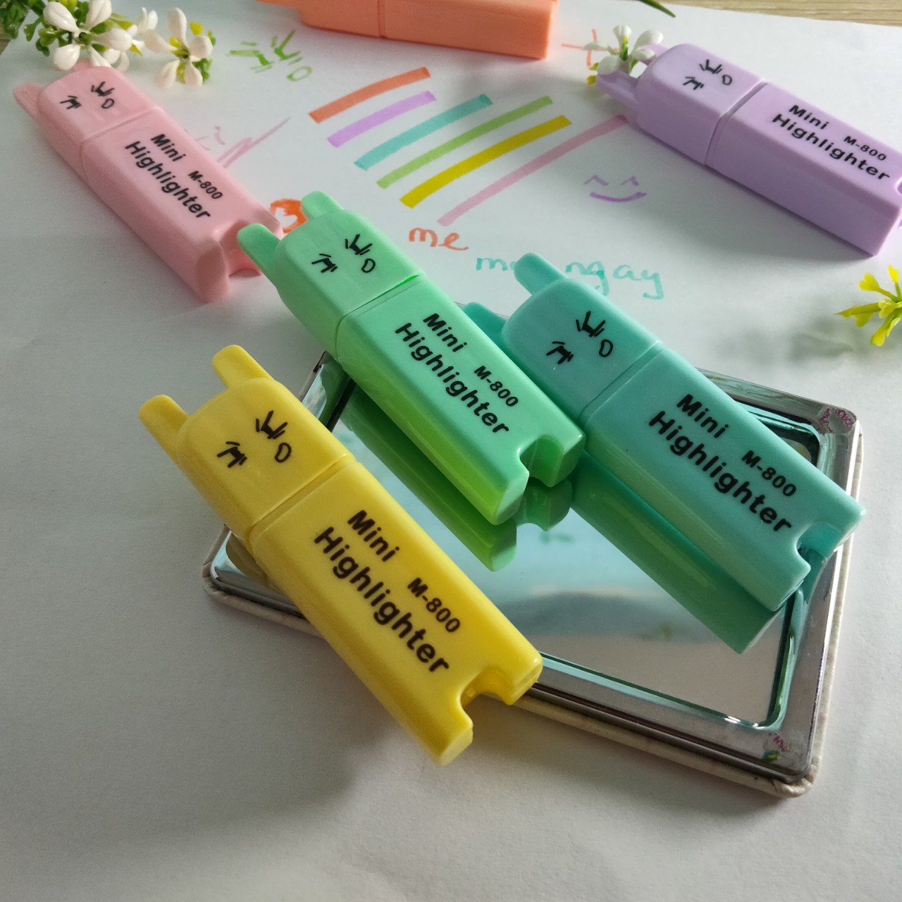 Bút nhớ dòng mini [ MÀU ĐẸP - AN TOÀN] 💚💛💙💜🧡💗