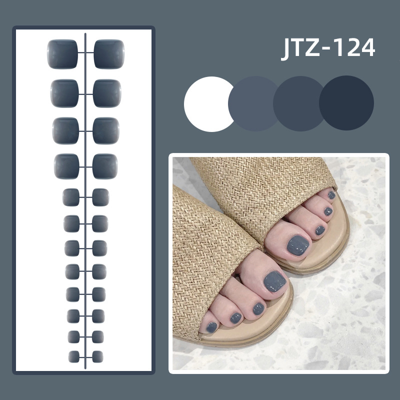 Móng chân giả, thang móng, vỉ móng JTZ4 - JTZ149 thang dẻo, form ôm