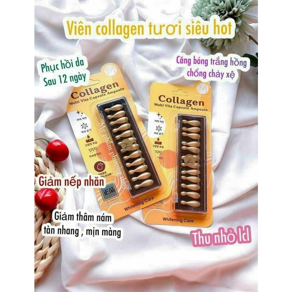 Collagen Ammud dạng vỉ-lẻ 1 viên