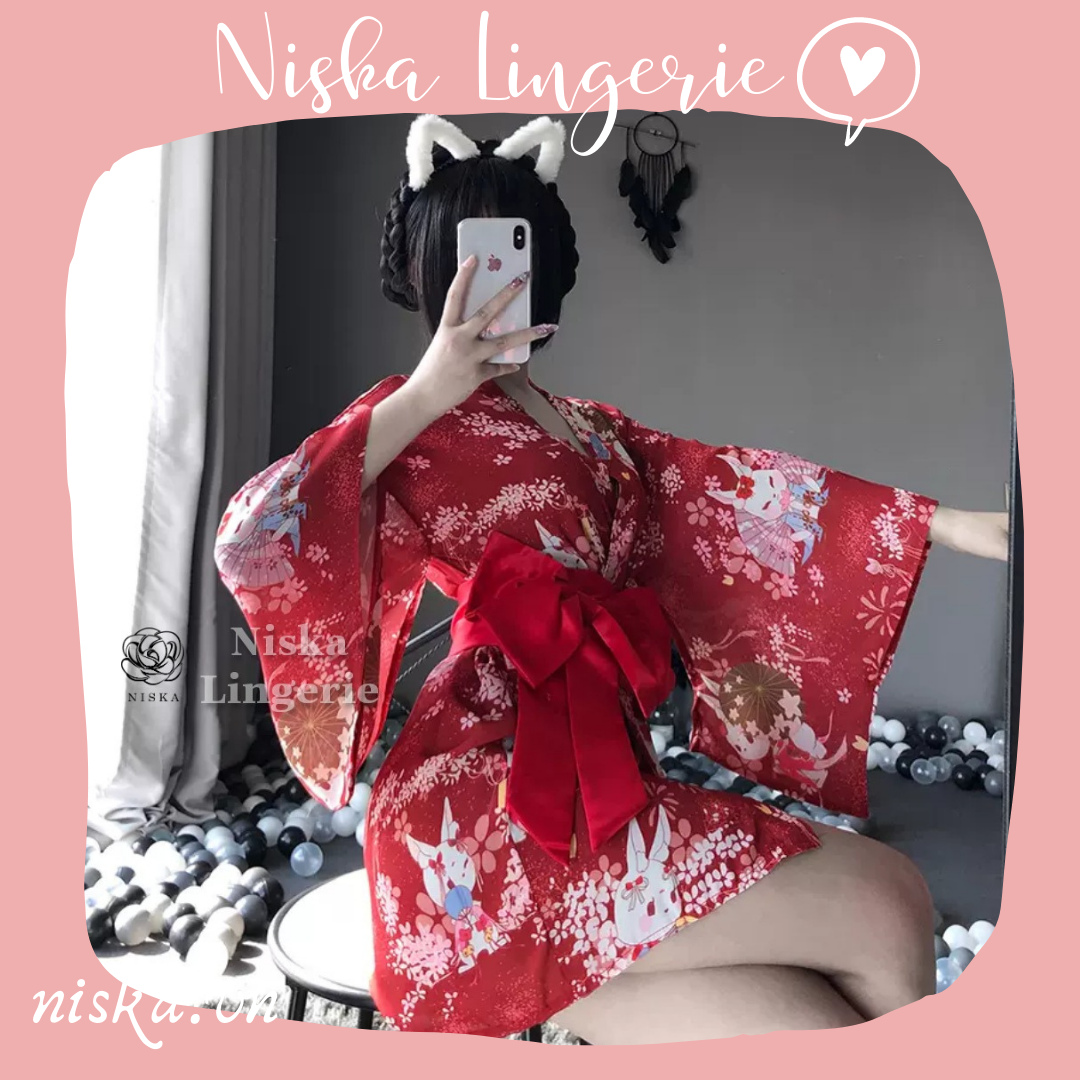 Choàng Kimono Nhật Bản - Mã D210