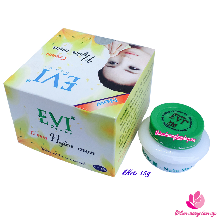 Cream ngừa mụn E-VI (15g)