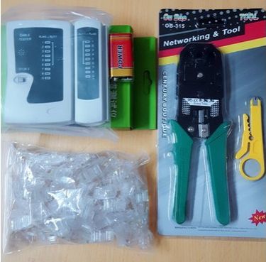 Kìm bấm mạng-hộp test mạng- 30 đầu bấm mạng
