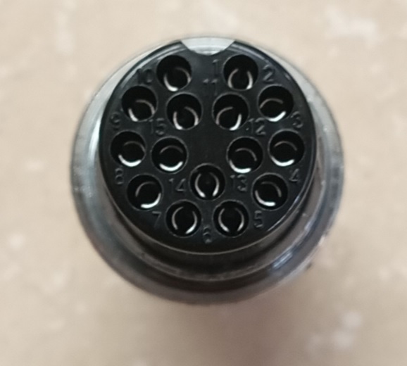 Bộ giắc cắm đực và cái M19 15 chân
