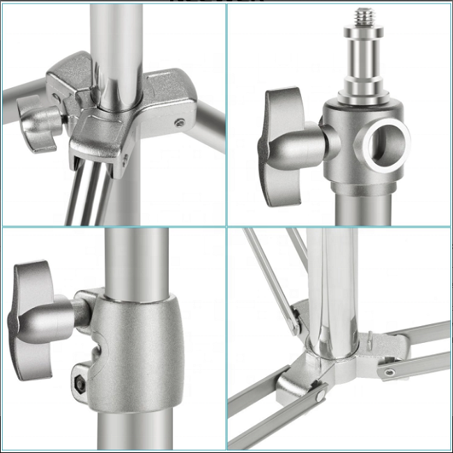 [HCM]Chân Đèn Inox 280cm