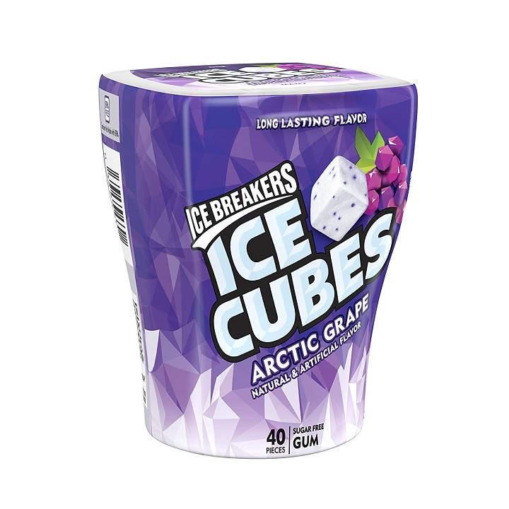 Singum Icebreakers Ice Cubes hộp 40 viên Mỹ. Nhiều vị