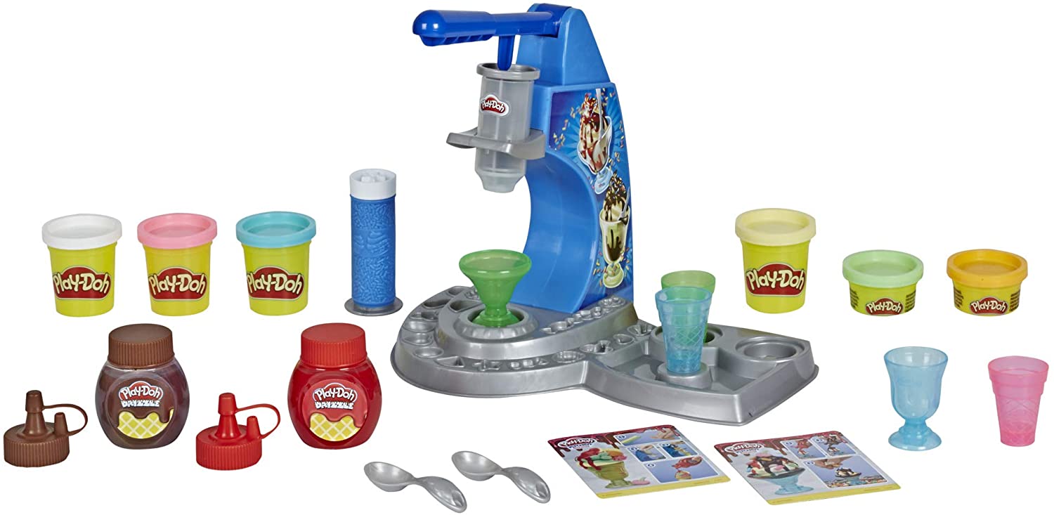 Đồ chơi PLAYDOH - Máy làm kem thần kì - Mã SP E6688
