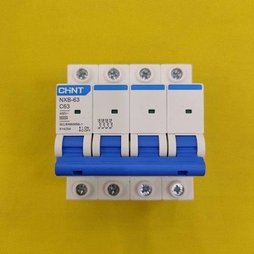 (Chính Hãng)CB 4 pha/4pole- CHINT MCB NXB63-4P 6A đến 63A