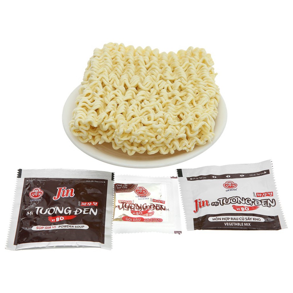 [FREESHIP️] - Mì Trộn Tương Đen vị bò Ottogi 135g